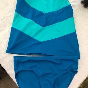 Lands end tankini